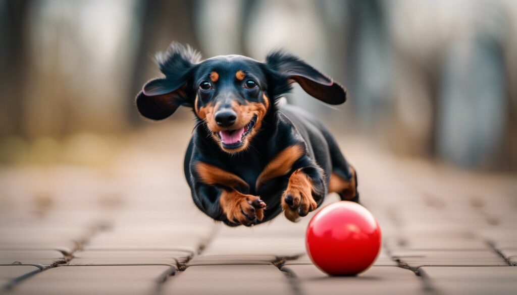 dachshund playing ball nightmare detective